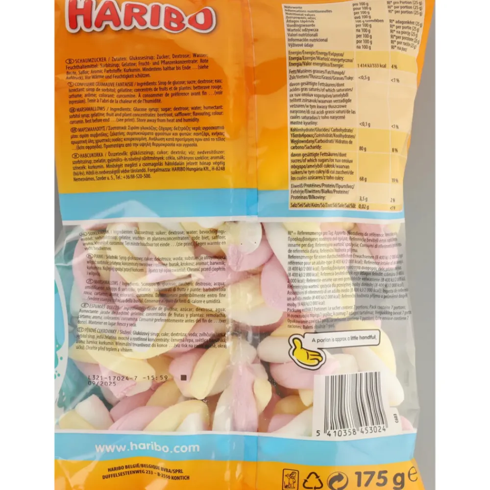 Snoep<Haribo 3x Chamallows Exotic 175 gr