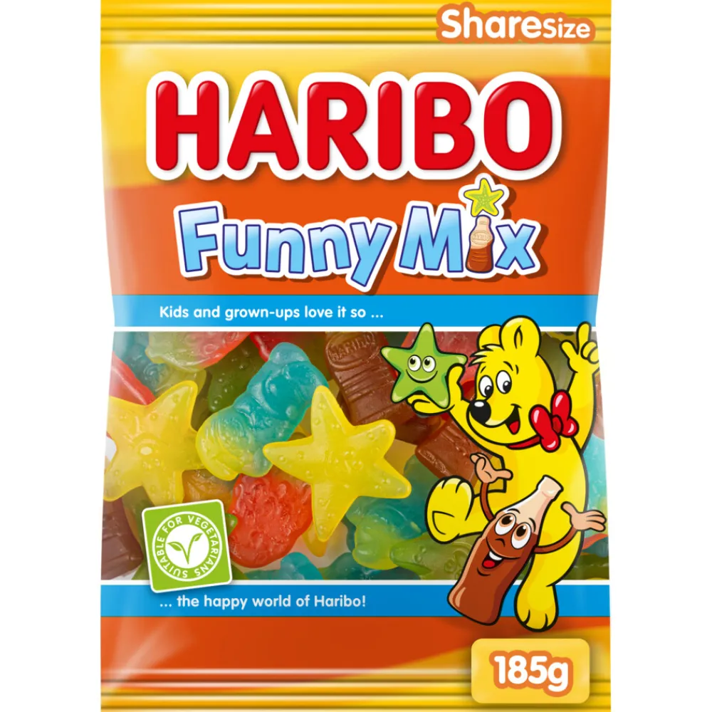 New 5x Funny Mix 185 gr Snoep