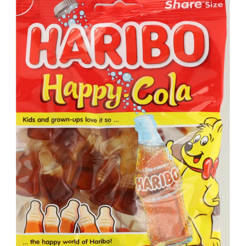 Snoep<Haribo 5x Happy Cola 185 gr