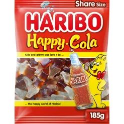 2x Happy Cola 185 gr^Haribo New
