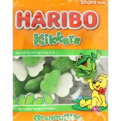 5x Kikkers 185 gr^Haribo Discount
