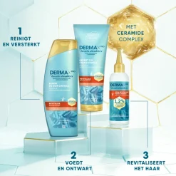 Conditioner<Head & Shoulders 6x Anti-roos Conditioner DERMAxPRO Revitaliseert 220 ml