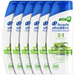 Shampoo<Head & Shoulders 6x 2in1 Sensitive 300 ml