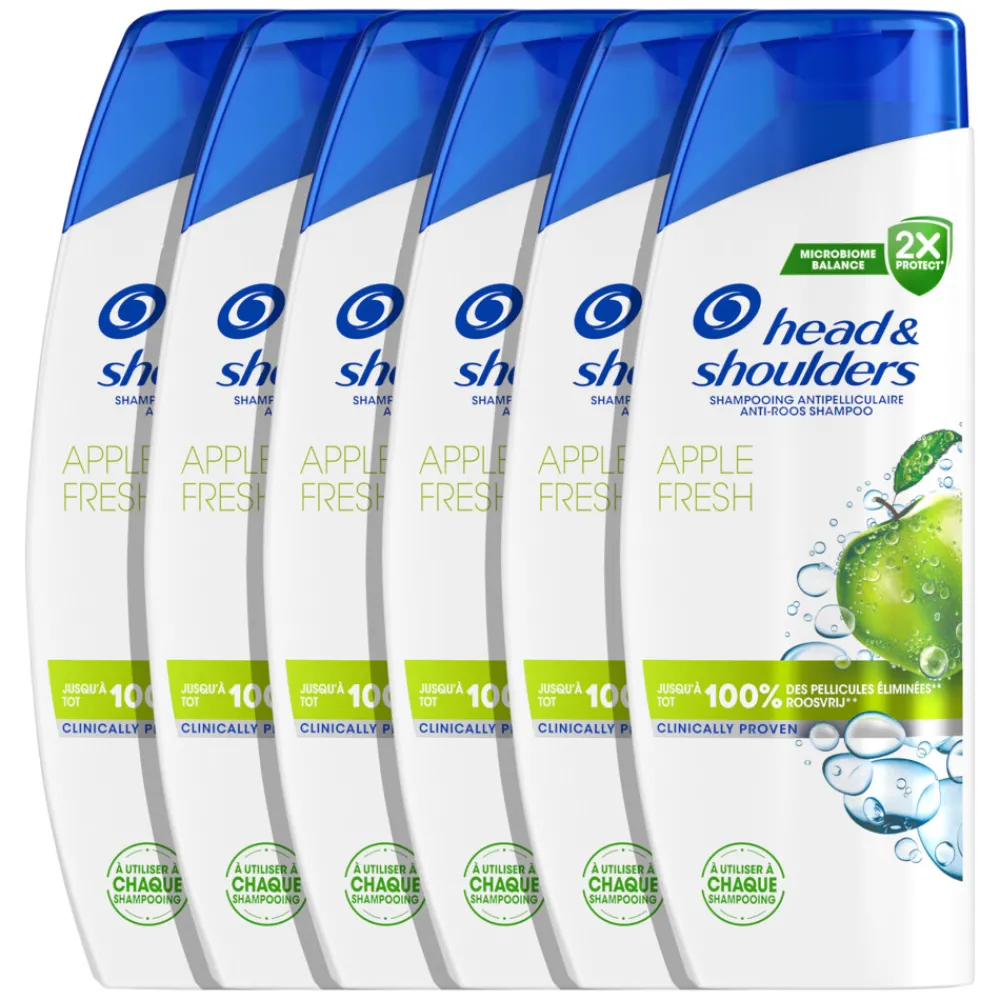 Shampoo<Head & Shoulders 6x Shampoo Apple Fresh 300 ml