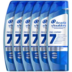 Shampoo<Head & Shoulders 6x Shampoo Pro-Expert 7 Hardnekkige Roos 250 ml