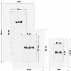 2x Eilandpleister Small 7,5 cm x 5 cm 8 stuks^HeltiQ