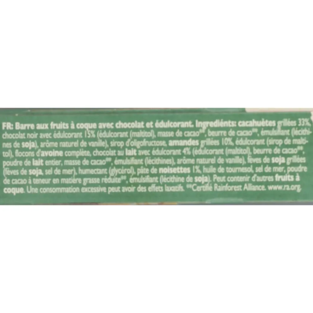 6x B'tween Nuts & Choc Notenmix Chocolade Melk Puur 3 x 32 gr Snacks & Tussendoortjes