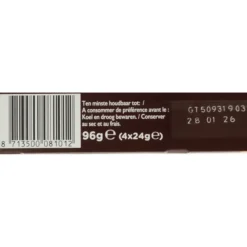 New 3x B'tween Protein Pinda & Chocolade 4x24gr Snacks & Tussendoortjes