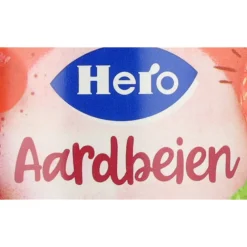 Beleg<Hero 3x Fruitspread Aardbeien 350 gr