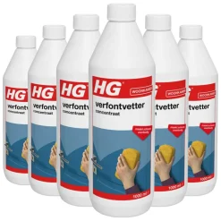 Outlet 6x Verfontvetter Concentraat 1 liter Speciaal Reinigers