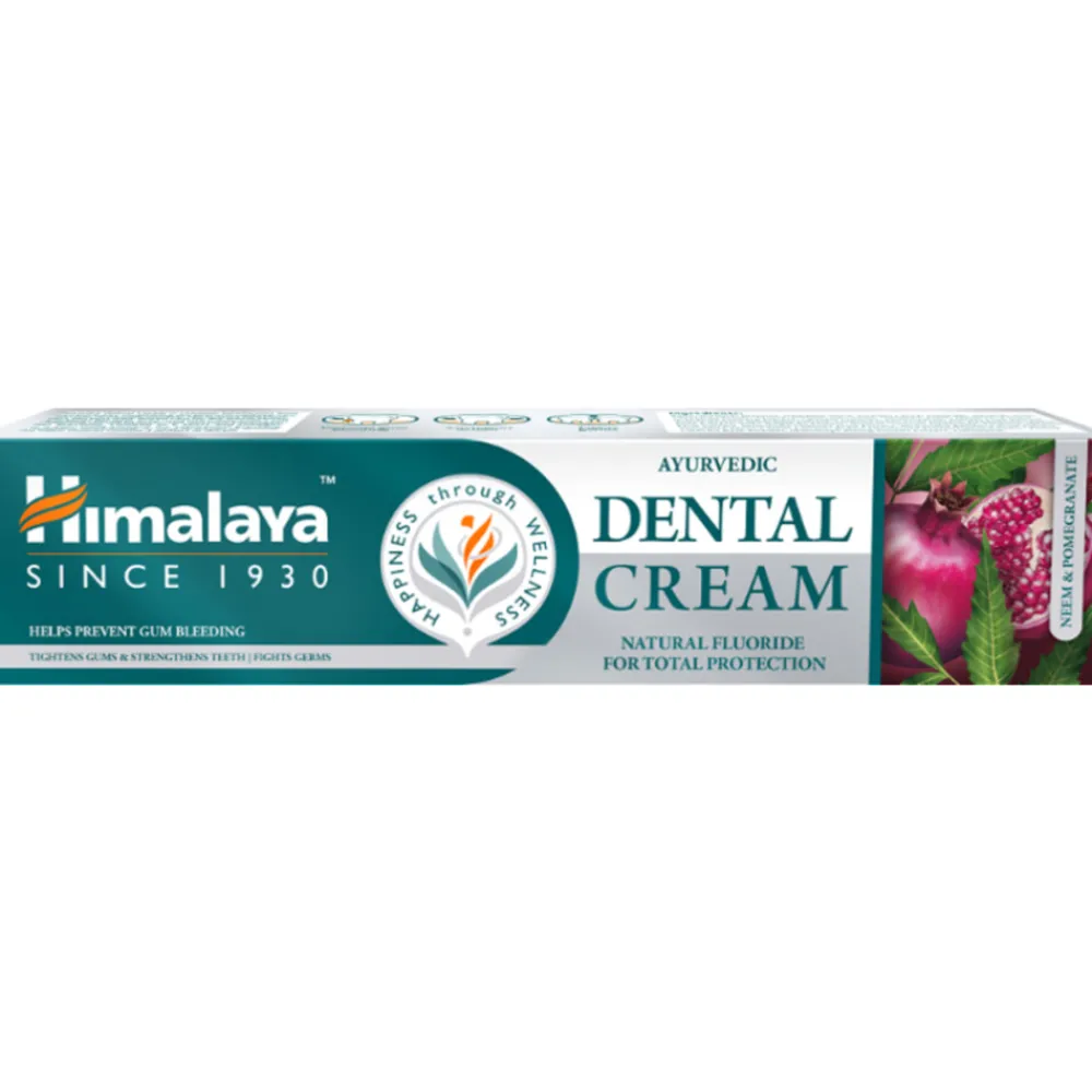 Spoelen & Poetsen<Himalaya Herbals 3x Dental Cream Neem & Pomegranate Tandpasta 100 ml