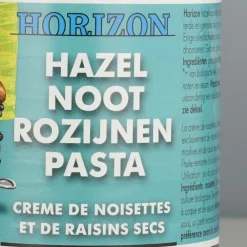Beleg<Horizon 6x Hazelnoot Rozijnenpasta 350 gr