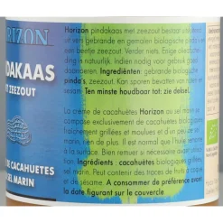 Beleg<Horizon 3x Pindakaas met Zout Bio 350 gr