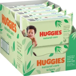 10x Billendoekjes Natural Care 10x56= 560 stuks^Huggies Sale