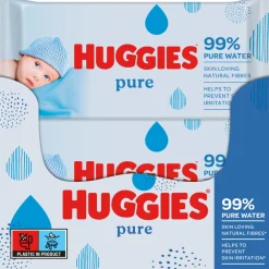 Babydoekjes<Huggies 10x Billendoekjes Pure 99% Water 10x56 = 560 stuks