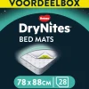 4x Bed Matrasbeschermers 7 stuks^Huggies DryNites