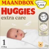 4x Extra Care Newborn Luiers Maat 1 (2 - 5 kg) 28 stuks^Huggies