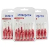 Flossen & Ragen<Interprox 3x Ragers Mini Conical Rood PHD 1.2 6 stuks