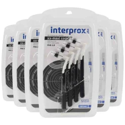 Flossen & Ragen<Interprox 6x Ragers Plus XX-Maxi Conical Zwart PHD 2.9 4 stuks