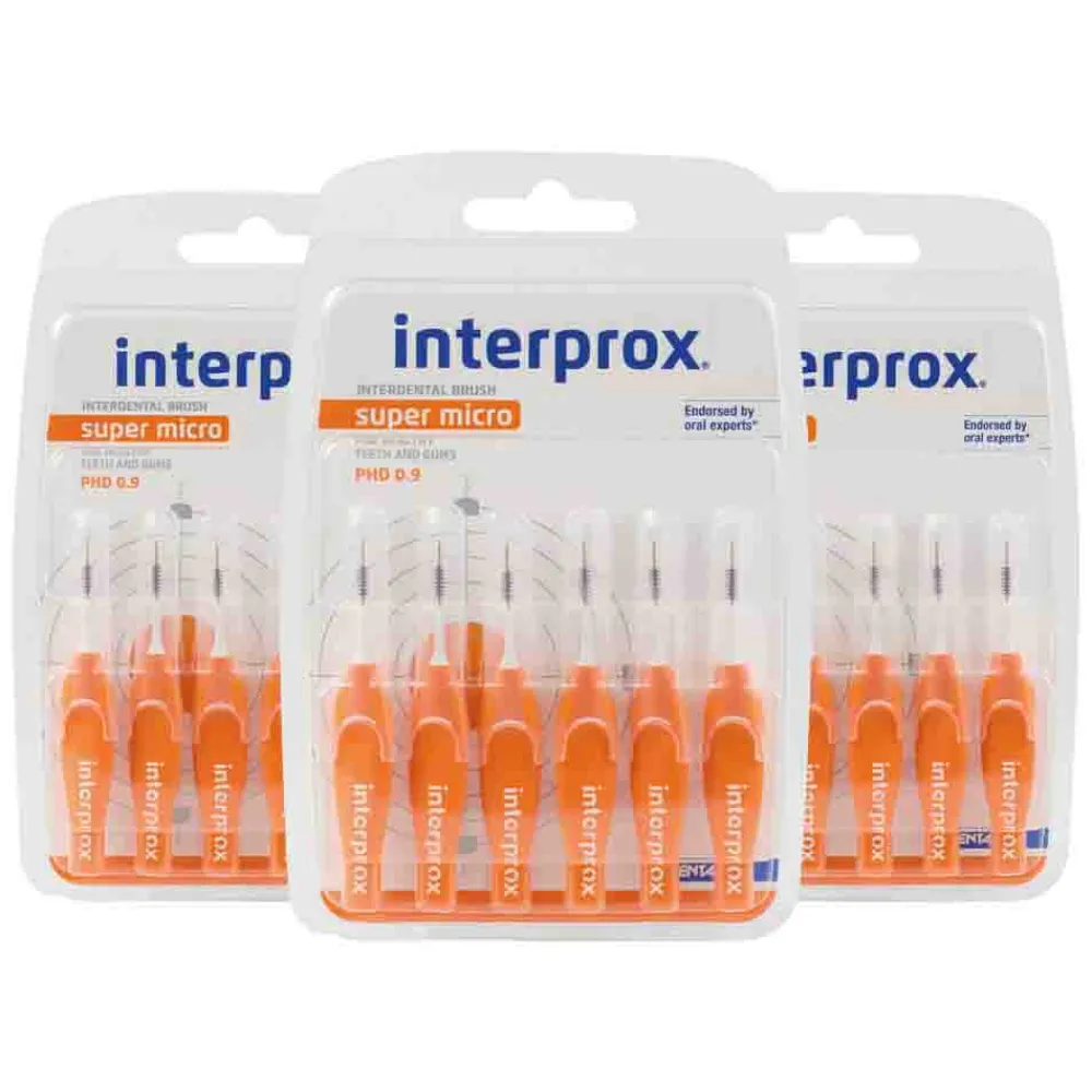 Flossen & Ragen<Interprox 3x Ragers Super Micro Oranje PHD 0.9 6 stuks