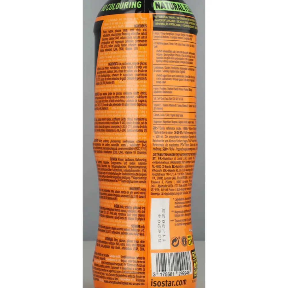 3x Fast Hydration Orange 500 ml^Isostar Clearance