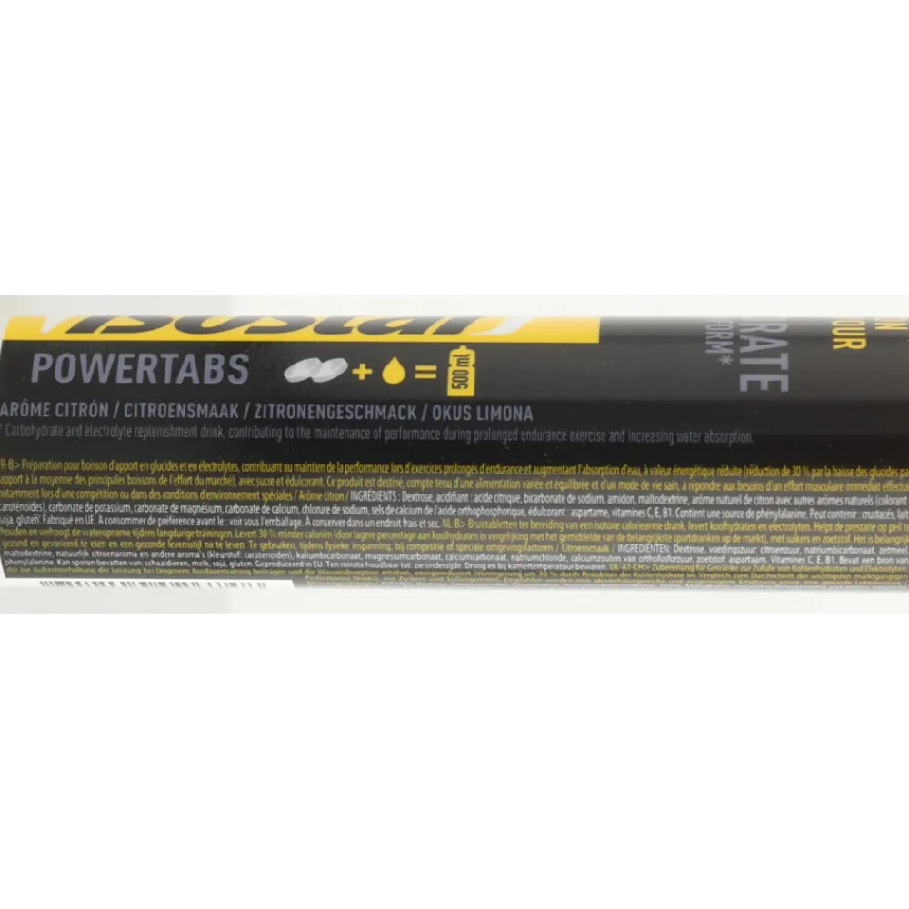 6x Fast Hydration Powertabs Lemon 10 tabletten^Isostar New