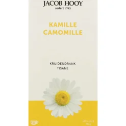 Thee<Jacob Hooy 3x Kamille Theezakjes 20 stuks