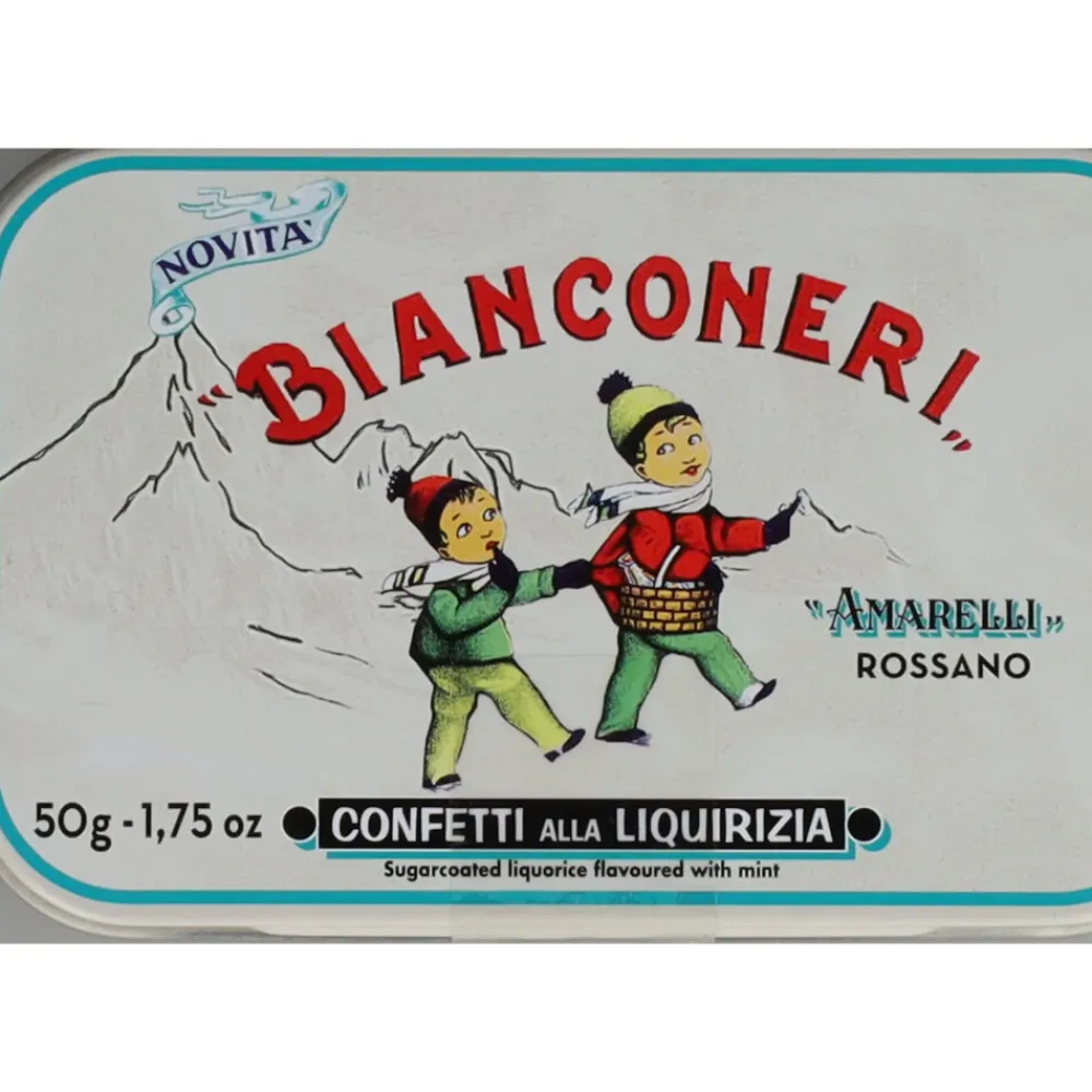 6x Laurierdrop Blikje Wit Snoep