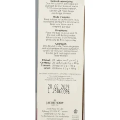 Thee<Jacob Hooy 3x Thee Blaas en Nierkruiden 20 stuks