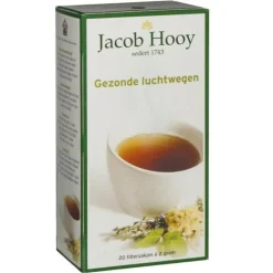 Thee<Jacob Hooy 3x Thee Gezonde Luchtwegen 20 stuks