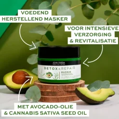 Haarverzorging<John Frieda 4x Detox & Repair Haarmasker 250 ml