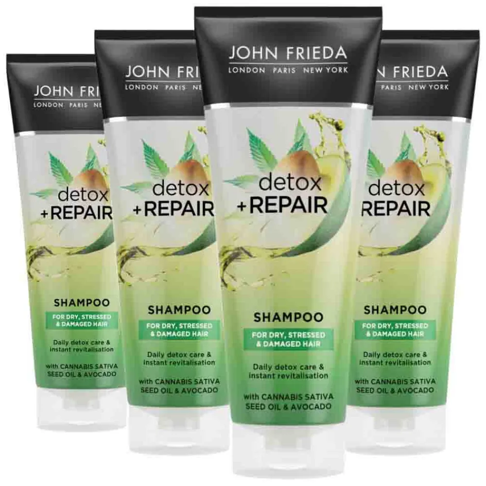 4x Detox & Repair Shampoo 250 ml^John Frieda Online