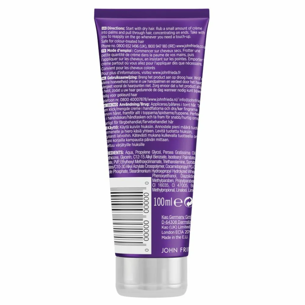Haarverzorging<John Frieda 4x Frizz Ease Secret Agent Creme 100 ml