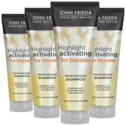 4x Sheer Blonde Highlight Activating Brightening Shampoo 250 ml^John Frieda Discount