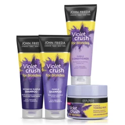 Haarverzorging<John Frieda 4x Violet Crush Purple Toning Haarmasker 250 ml