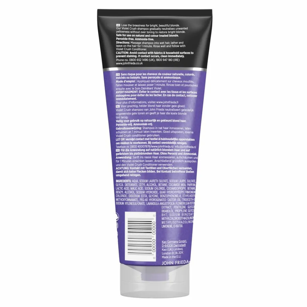Shampoo<John Frieda 4x Violet Crush Shampoo Purple 250 ml