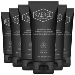 6x Shampoo & Douchegel 200 ml^Kaerel Online