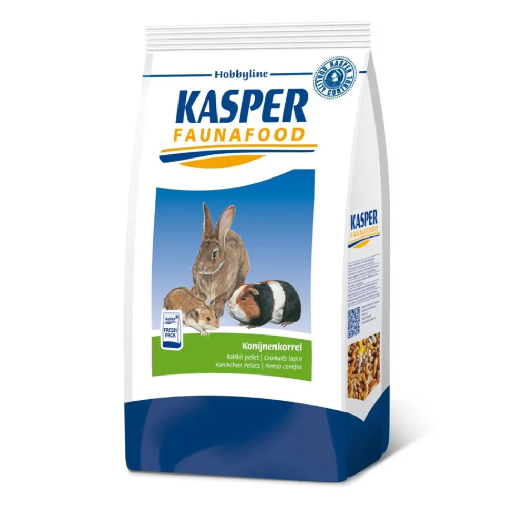 Droogvoer & Zaden<Kasper Faunafood 3x Konijnenkorrel Hobby 4 kg
