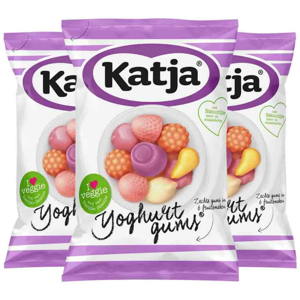 3x Yoghurtgums 135 gr^Katja New