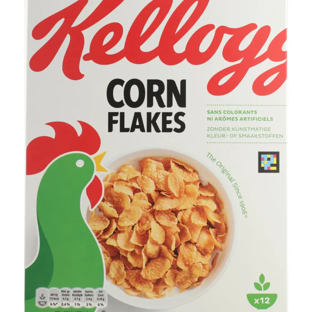 5x Kellogg's Corn Flakes Ontbijtgranen 375 gr^Kelloggs Hot