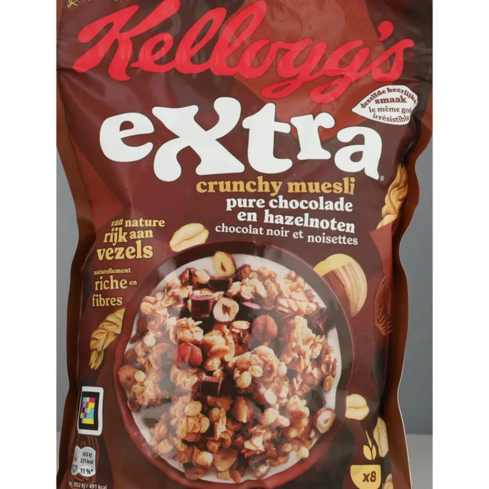 2x Kellogg's Extra Dark Chocolate 375 gr^Kelloggs Clearance