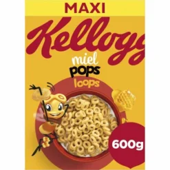 Sale 4x Kellogg's Honey Loops 600 gr Ontbijtgranen