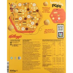 Ontbijtgranen<Kelloggs 4x Kellogg's Honey Pops Ontbijtgranen 330 gr