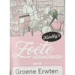 Snoep<Kindlys 7x Kindly's Groene Erwten 170 gr