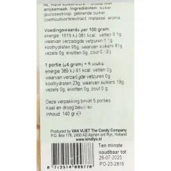 New 3x Kindly's Haverstro 140 gr Snoep