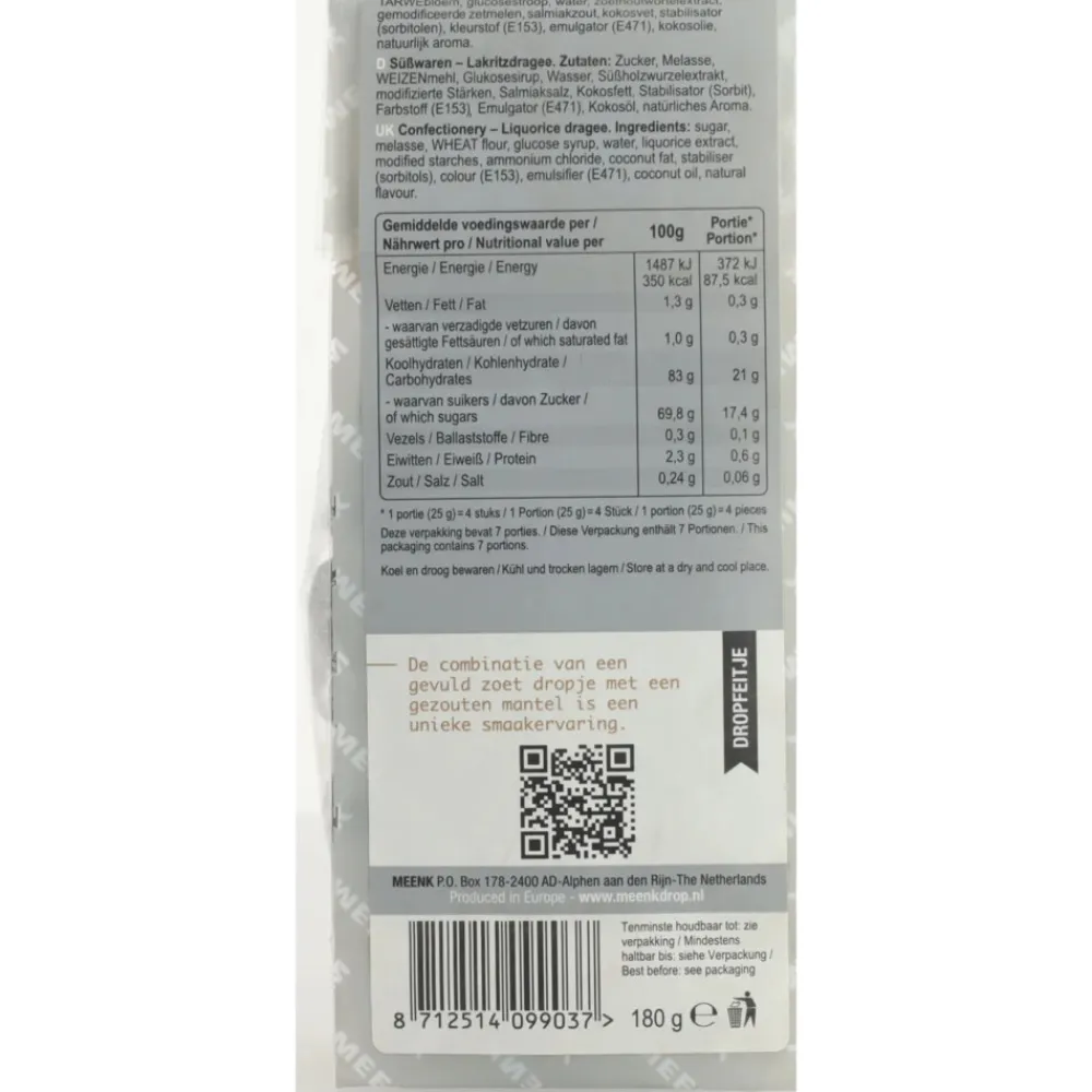 Snoep<Kindlys 3x Kindly's Salmiak Truffels 180 gr