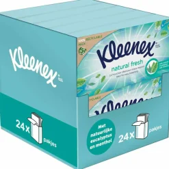 Hot 24x Balsam Menthol Tissues 64 stuks Tissues & Zakdoekjes