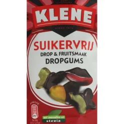 3x Dropgums Suikervrij 105 gr^Klene Discount