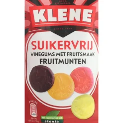 12x Fruitmunten Suikervrij 105 gr^Klene New