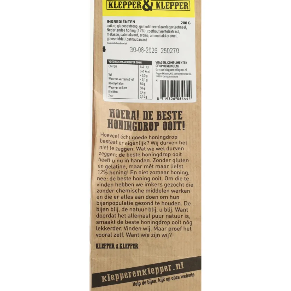 3x De Beste Drop Ooit Honing 200 gr^Klepper & Klepper Online